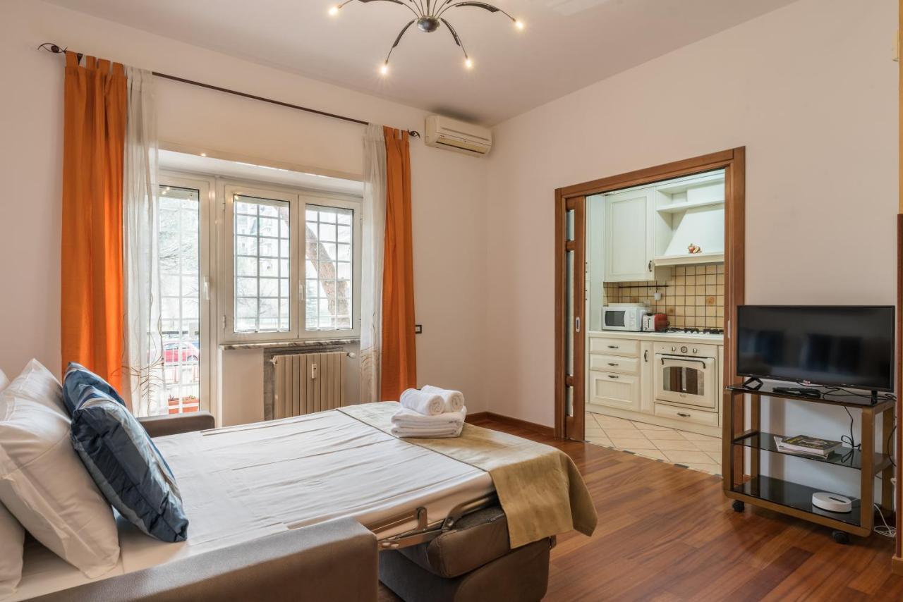 Appartement Bright 2 Bedroom And Balcony Rome